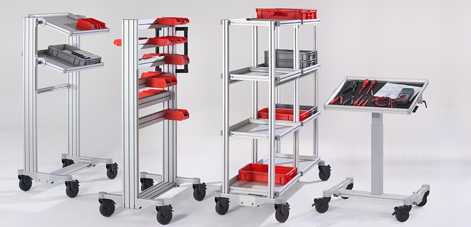 Intralogistics with SystemMobiles from item